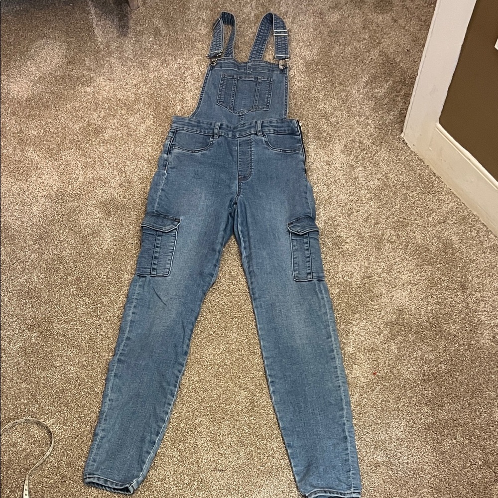 Divided Casual Blue Denim Overalls